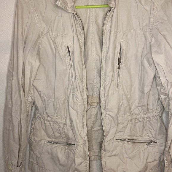 Gap off duty jacket with cinched waist - Picture 4 of 9